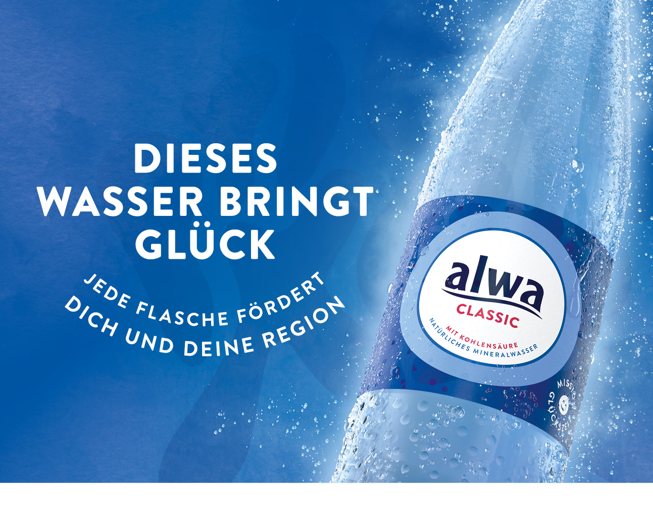 alwa - Dieses Wasser bringt Glück 
