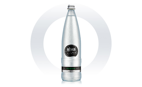 Flasche alwa live medium