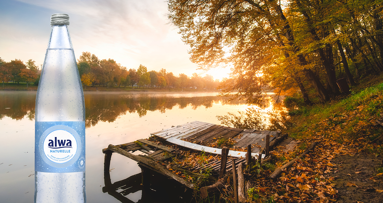 Mehrwegflasche aus Glas